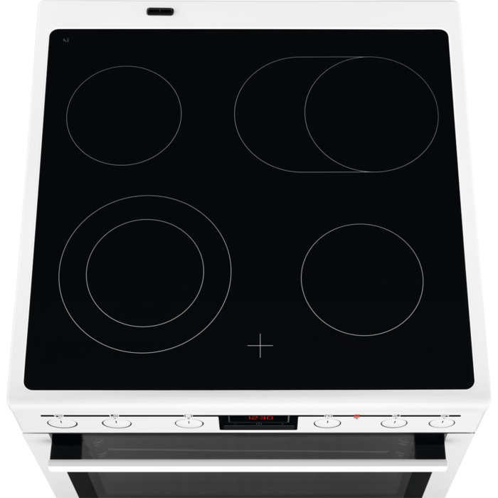 AEG CCB6440BBW Freestanding cooker Electric Ceramic hob Black, White – image 4