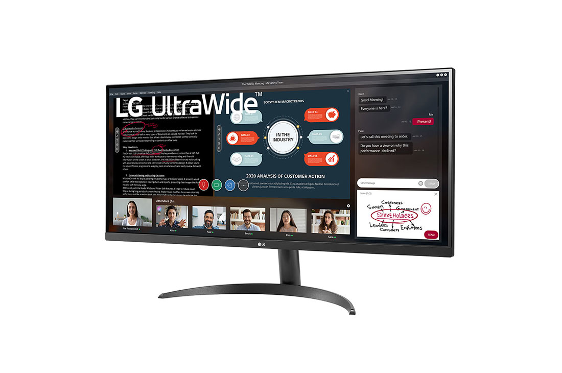 LG 34WP500-B computer monitor – image 2