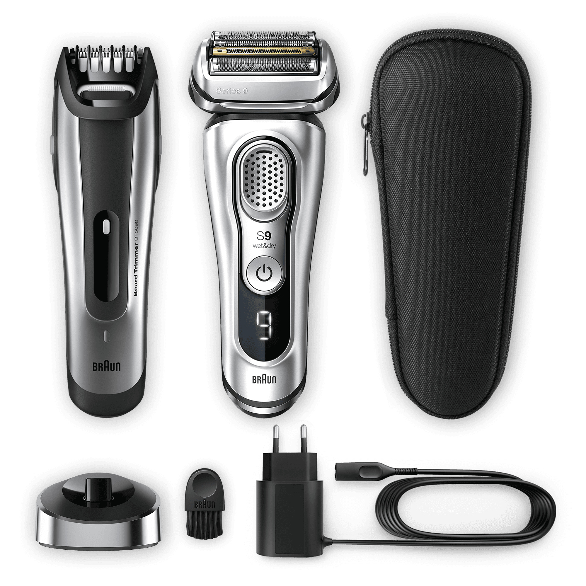 Braun Series 9 81703342 men's shaver Foil shaver Trimmer Silver – image 6