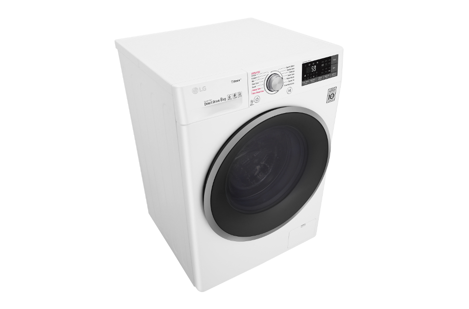 LG F4J7TY1W washing machine Front-load – image 4