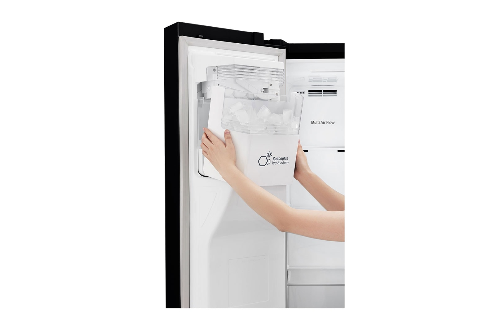 LG GSL761MCZE side-by-side refrigerator Freestanding – image 9