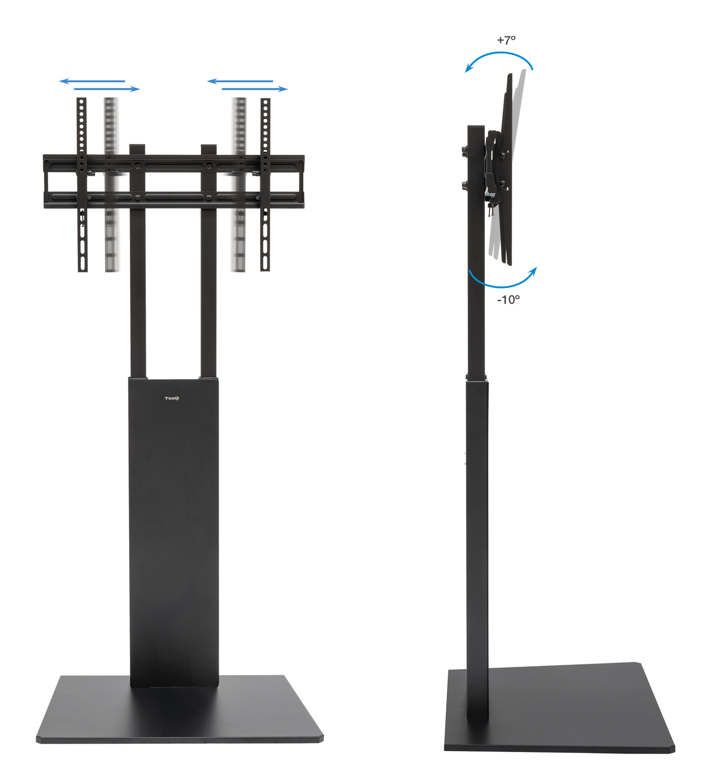 TooQ ‘Mirror‘ Floor Stand for Screens 32’- 85’, Black – image 3