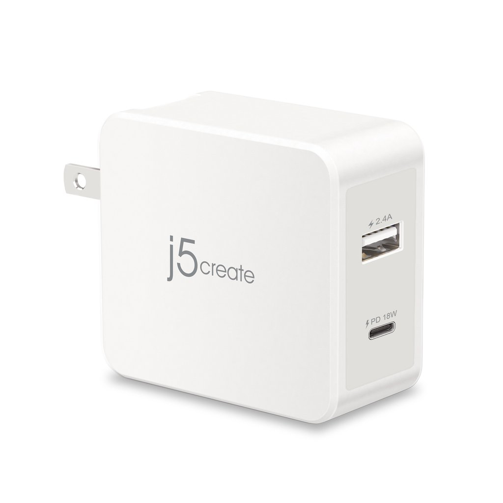 j5create JUP2230 mobile device charger Universal White AC Indoor