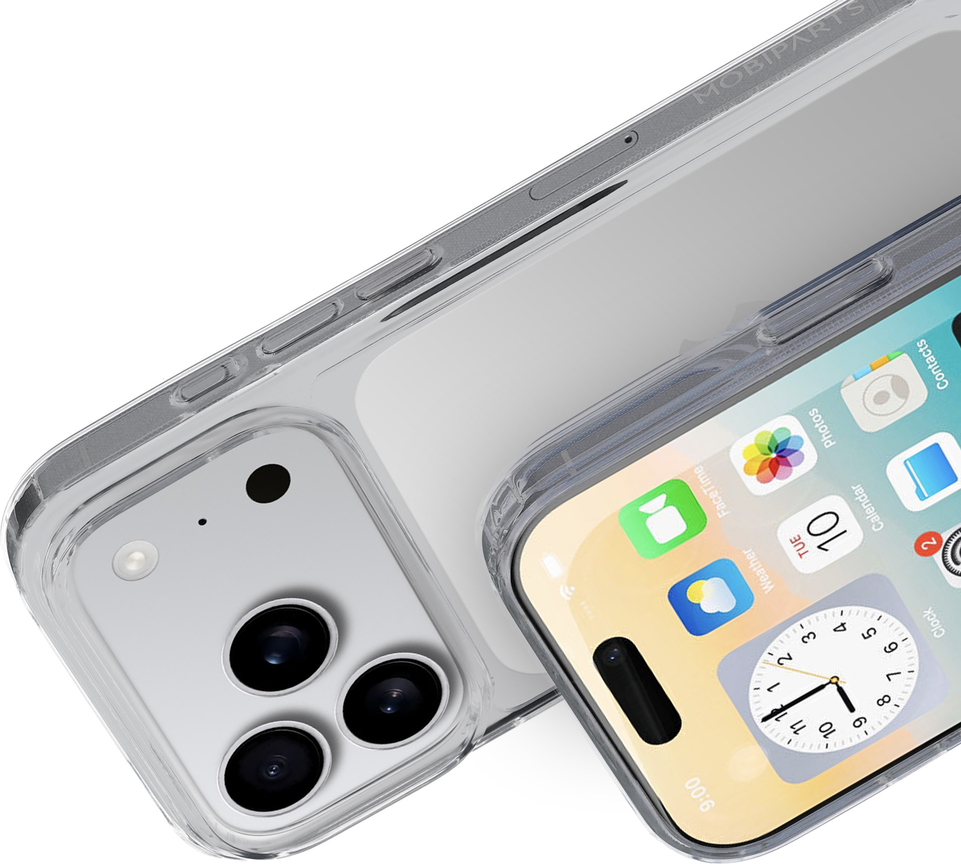 Mobiparts Classic Hardcover Apple iPhone 17 Pro Clear – image 2
