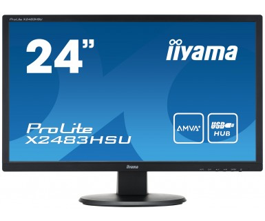 iiyama ProLite X2483HSU-1 computer monitor – image 2