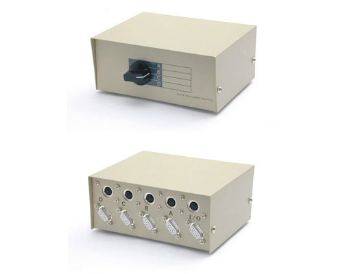 StarTech.com Manual 4-to-1 KVM Switch