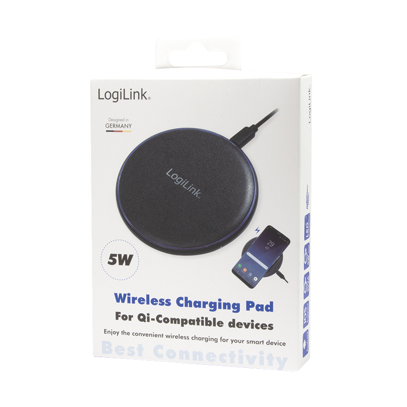 LogiLink PA0177 mobile device charger Smartphone Black, Blue Earth magnetic field Indoor – image 5