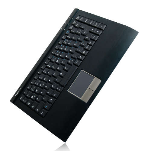 KeySonic ACK-540ALU+RF keyboard RF Wireless English Black