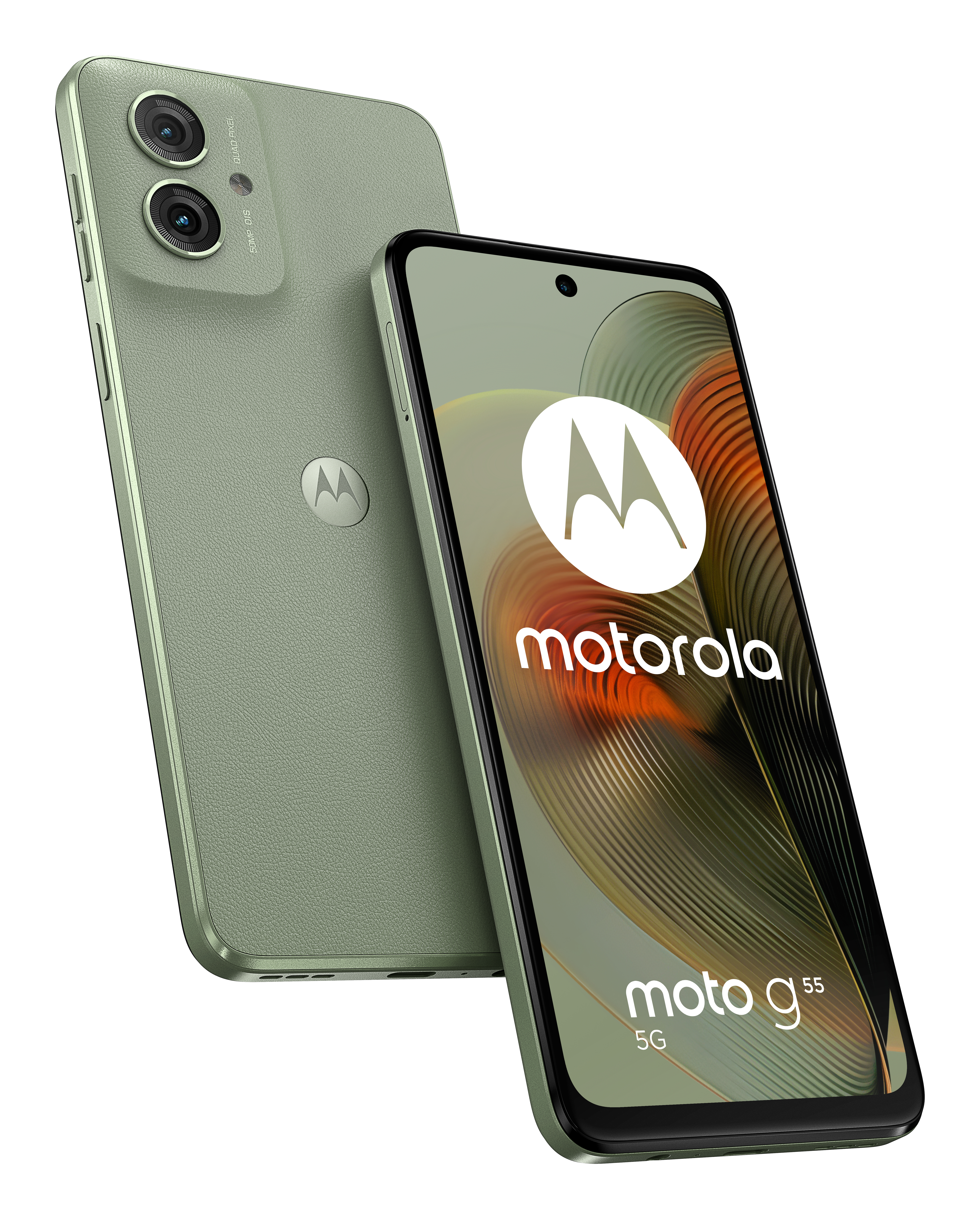 Motorola moto g55 5G 16,5 cm (6.49") Doppia SIM Android 14 USB tipo-C 8 GB 256 GB 5000 mAh Verde