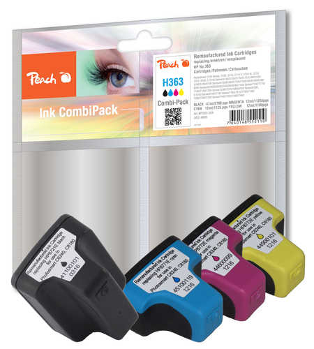 Peach 314806 ink cartridge 4 pc(s) Black, Cyan, Magenta, Yellow – image 2