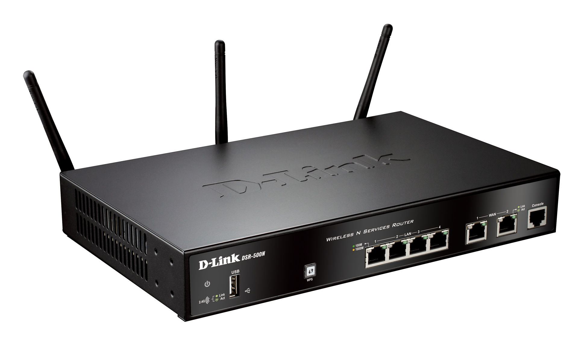 D-Link DSR-500N wireless router Gigabit Ethernet Black – image 3