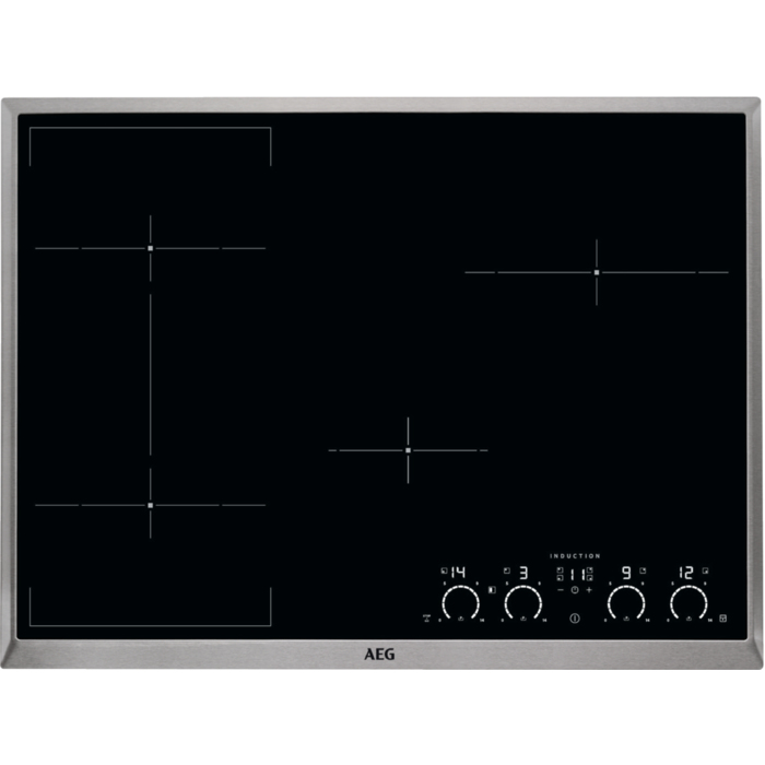 AEG IKK74545XB Black Built-in Zone induction hob 4 zone(s)