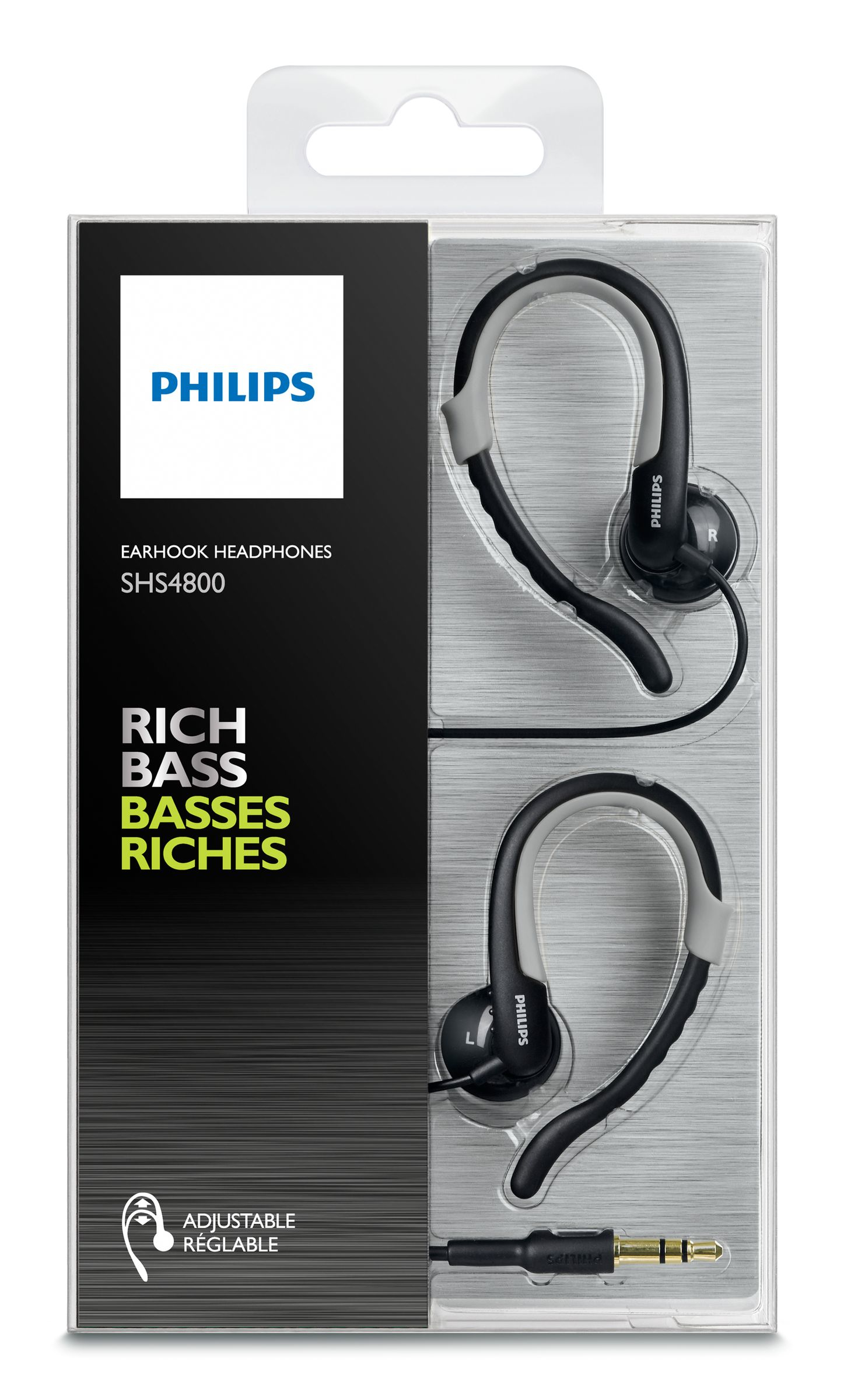 Philips Earhook Headphones SHS4800/98 – image 2