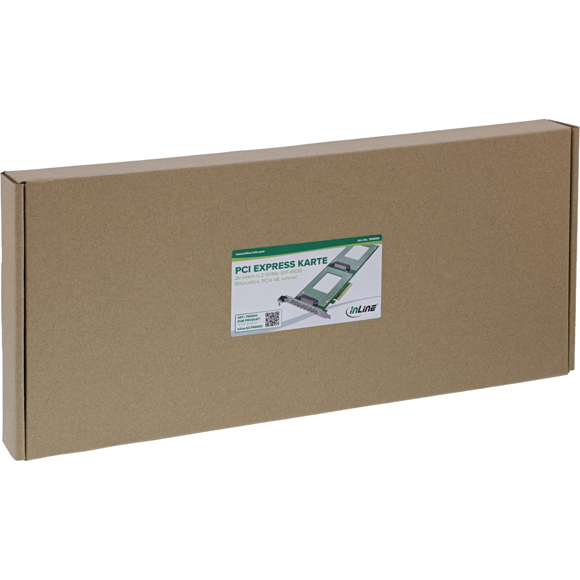 InLine 76660O interface cards/adapter Internal U.2 – image 1