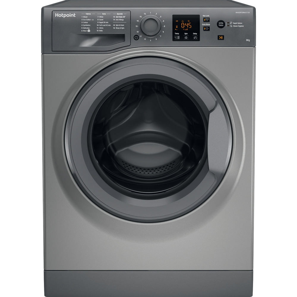 Hotpoint NSWM 843C GG UK — vue 1 sur 7