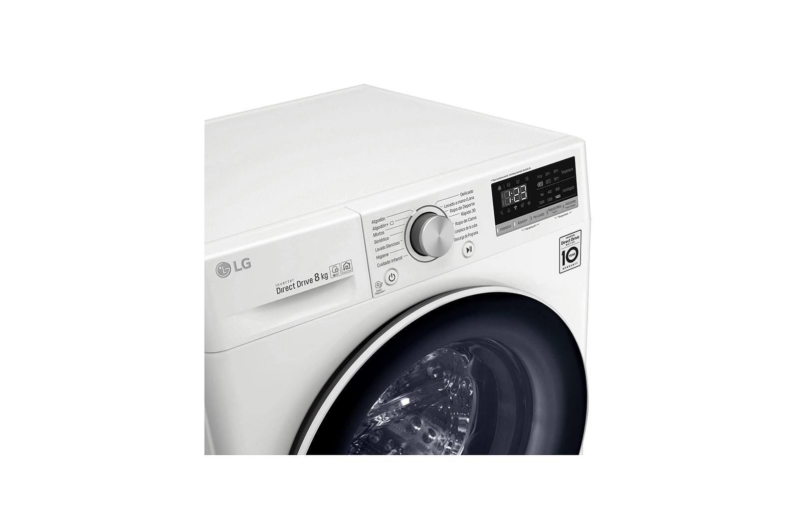 LG F4WN408N0 washing machine Front-load – image 3