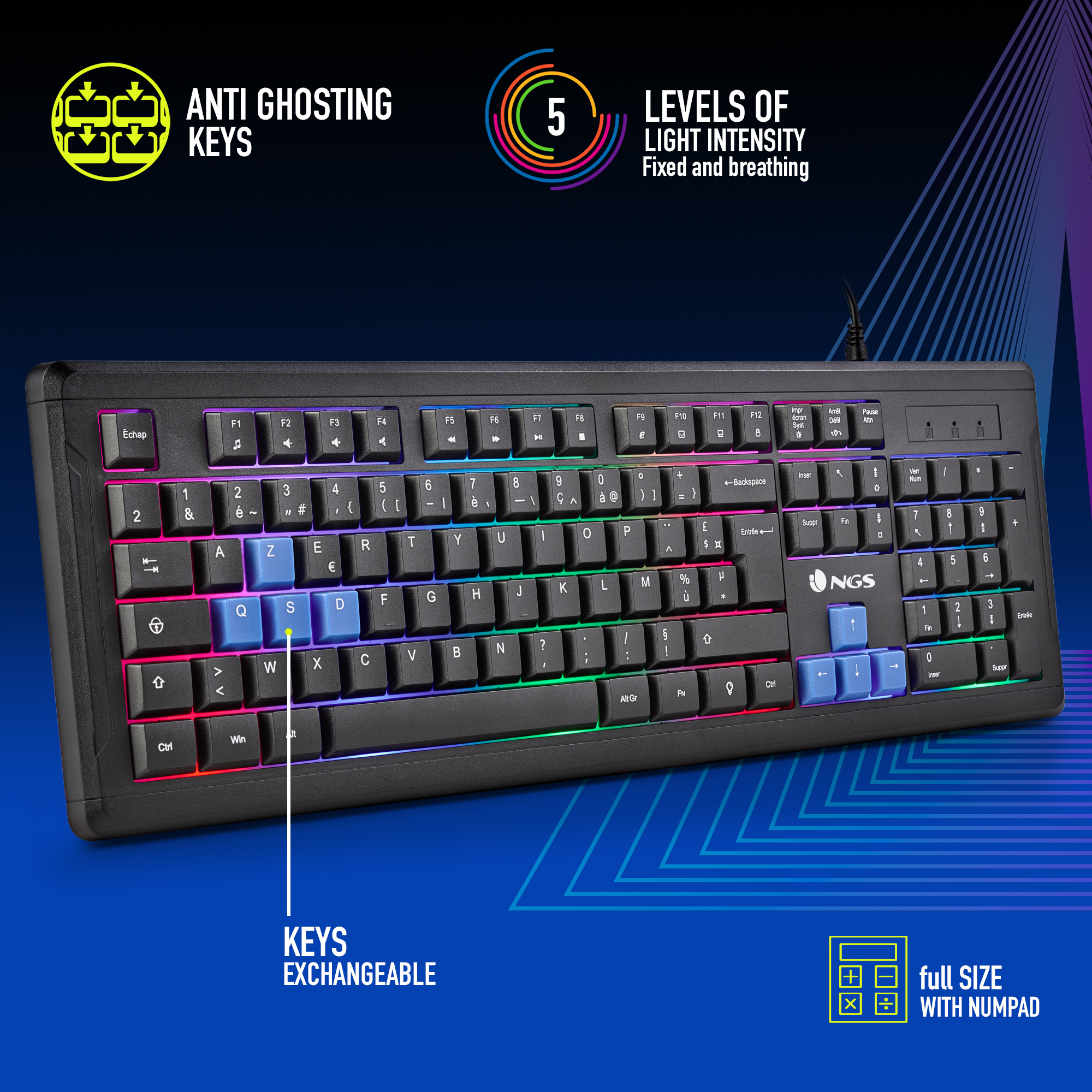 NGS GKX-305, AZERTY, FR – image 6