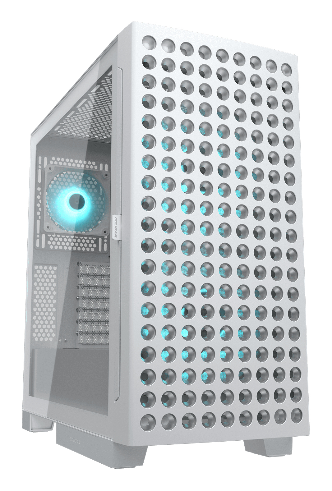 COUGAR Gaming Airface ECO RGB Midi Tower Bianco