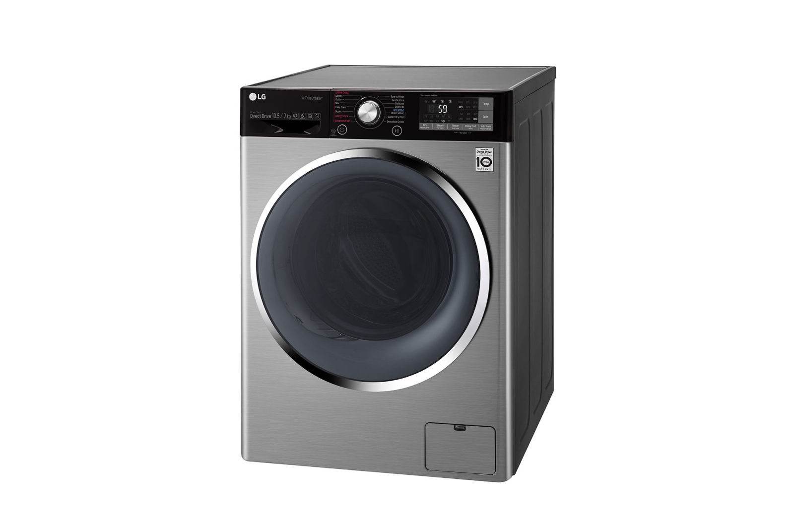 LG F4J9JHP2TD washer dryer Freestanding Front-load Stainless steel – image 4