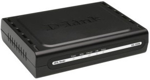 D-Link DSL-2500U wired router Fast Ethernet