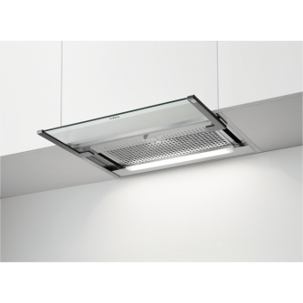 AEG X86264MP1 cooker hood Semi built-in (pull out) Stainless steel 559 m³/h