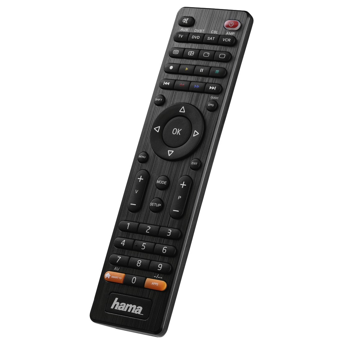 Hama 00012307 remote control IR Wireless DVD/Blu-ray, SAT, TV, VCR Press buttons – image 2