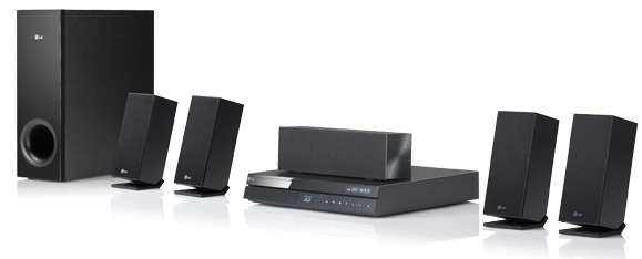 LG HX352 home cinema system 5.1 channels