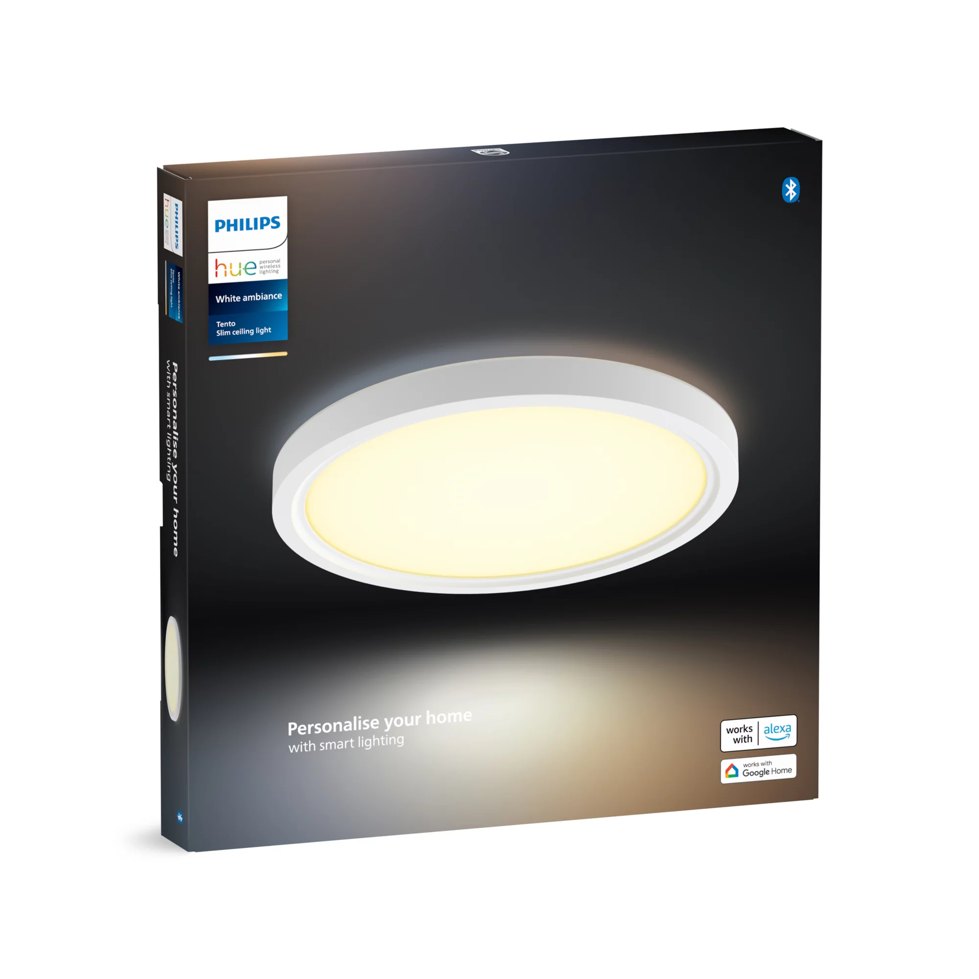 Philips by Signify Philips Hue White ambience Tento round WA LED ceiling panel – image 4