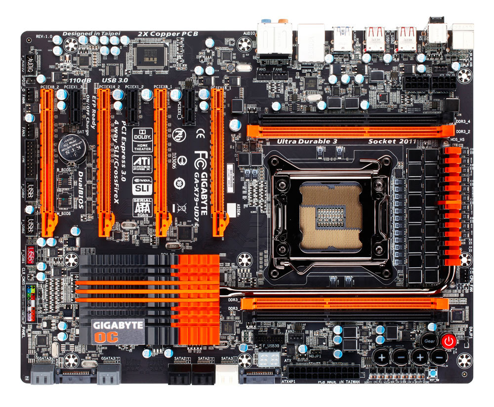 GIGABYTE GA-X79-UD7 motherboard LGA 2011 (Socket R) XL-ATX – image 2