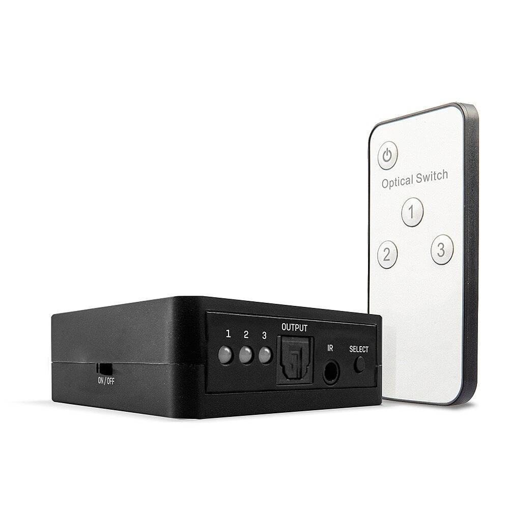 Lindy 3 Port TosLink (Optical) Digital Audio Switch – image 1