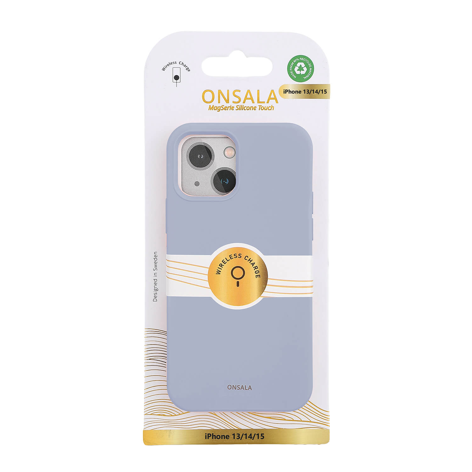 Onsala Phone Case with Silicone Feel Summer Sky - iPhone 13/14 Pro – image 2