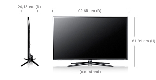 Samsung UE40ES6100W 101.6 cm (40") Full HD Smart TV Wi-Fi Black – image 4