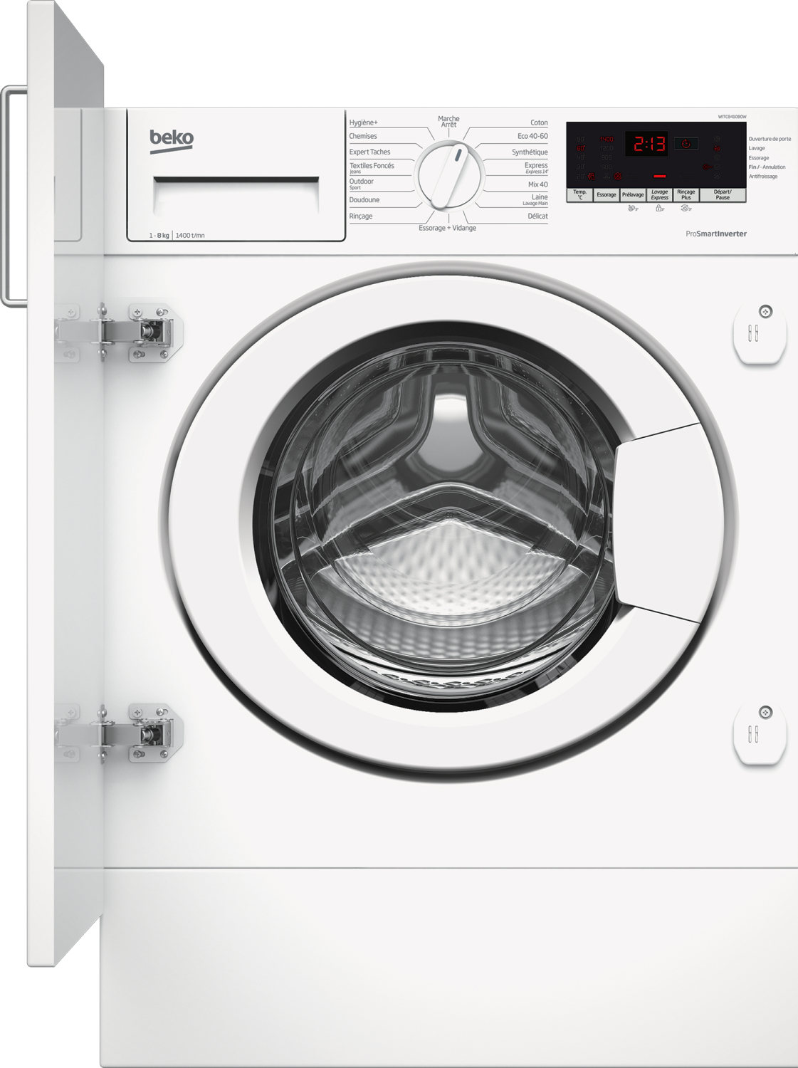 Beko WITC8410B0W washing machine Front-load – image 1