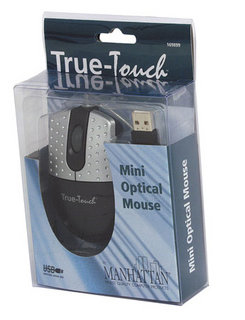 Manhattan 169899 mouse Office Ambidextrous USB Type-A Optical – image 2