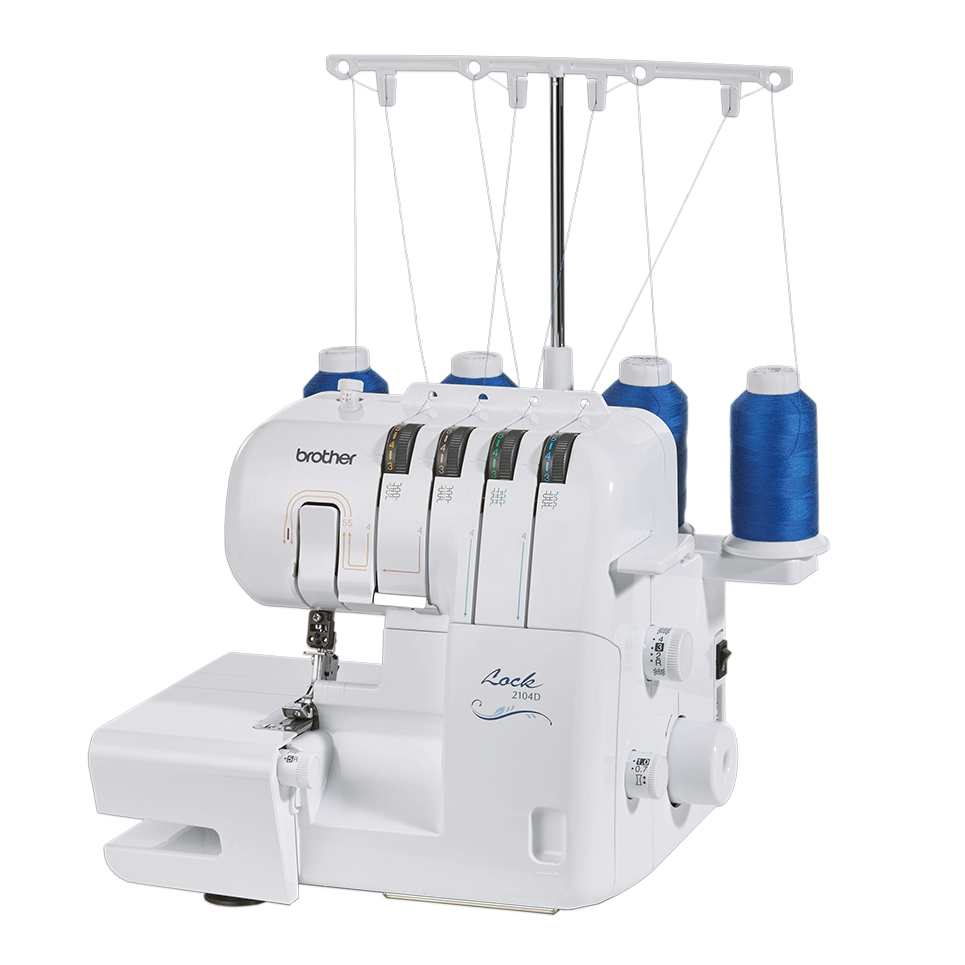 Brother 2104D sewing machine Overlock sewing machine Electric – image 2