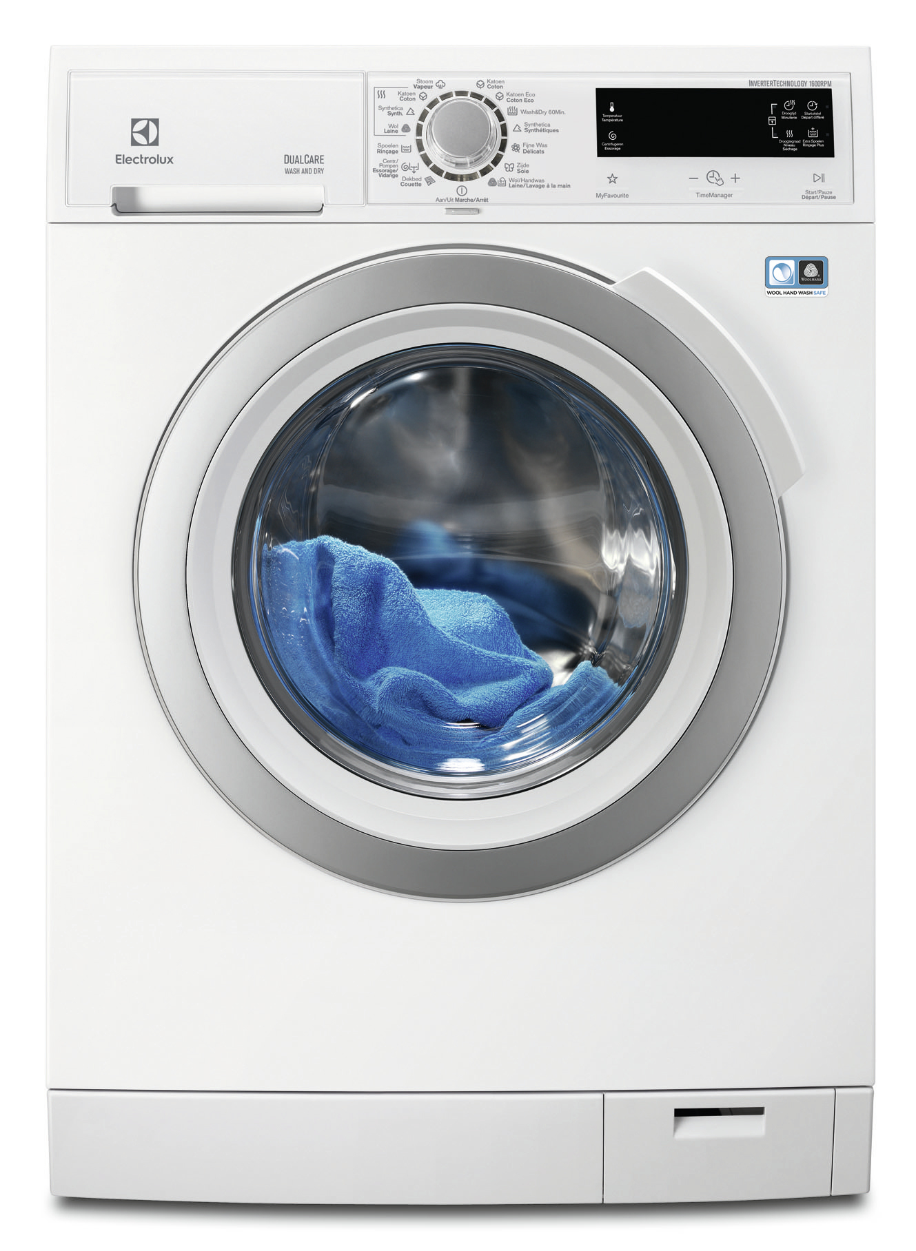 Electrolux EWW1697DWD washer dryer Freestanding Front-load White