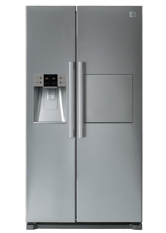 Daewoo FRN-Q21FCS side-by-side refrigerator Freestanding