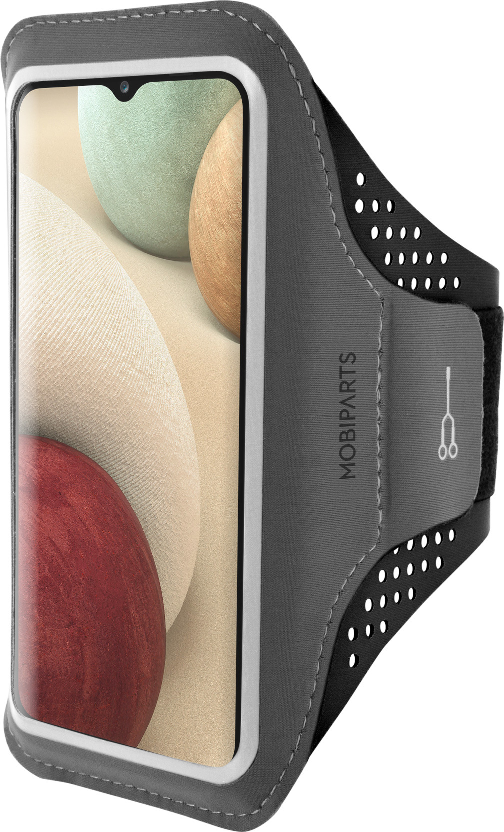 Mobiparts Comfort Fit Sport Armband Samsung Galaxy A12 (2021) Black