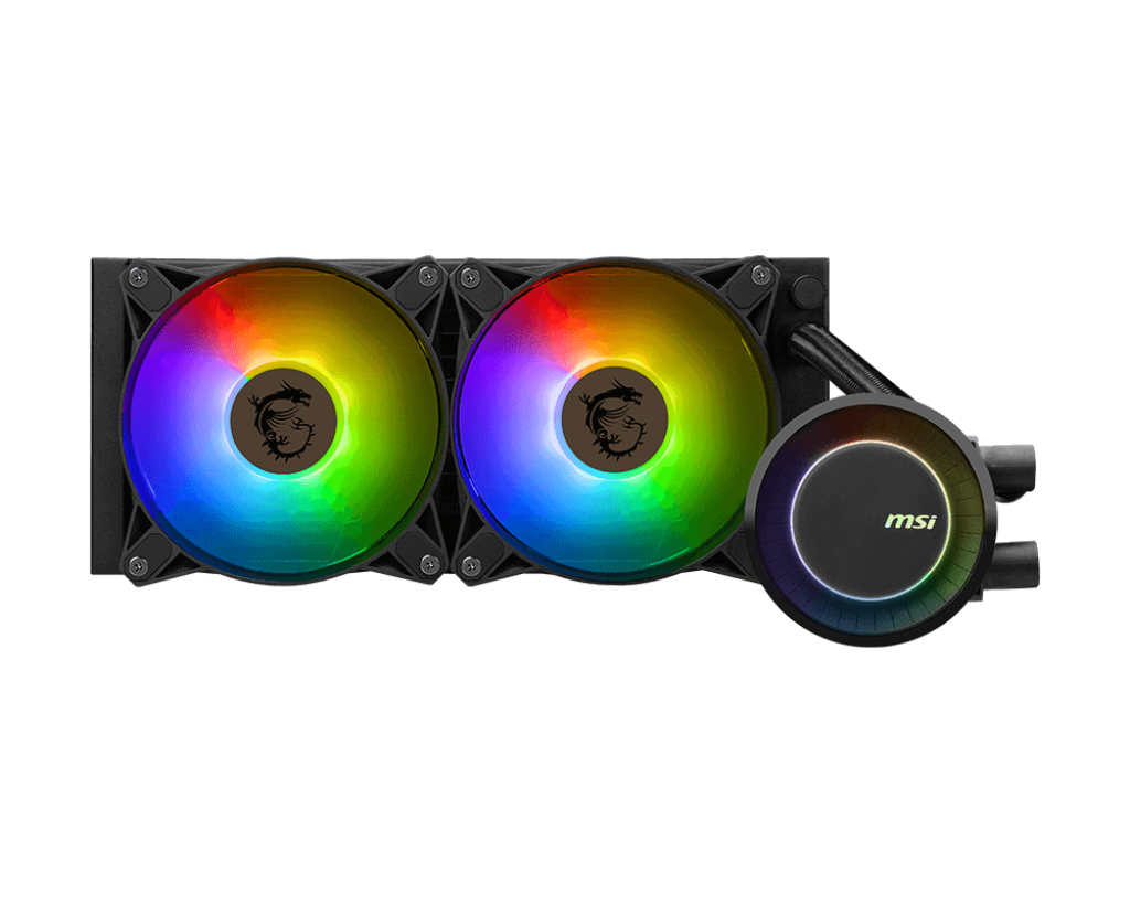 Enfriamiento Líquido MSI MAG CORELIQUID E240 - 2 Ventiladores - 3000 RPM - ARGB - MAG CORELIQUID E240
