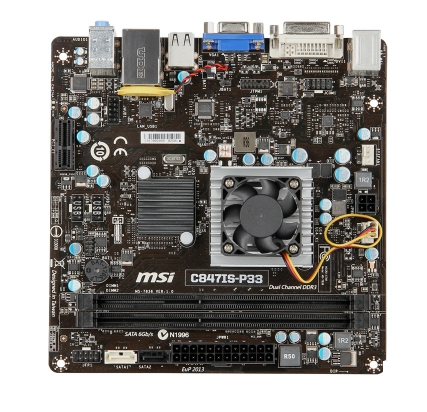 MSI C847IS-P33 motherboard Intel® NM70 Express BGA 1023 mini ITX – image 5