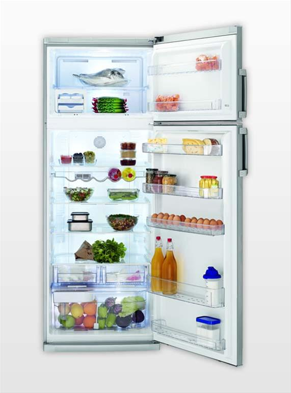 Beko DN150220X fridge-freezer Freestanding Silver – image 2