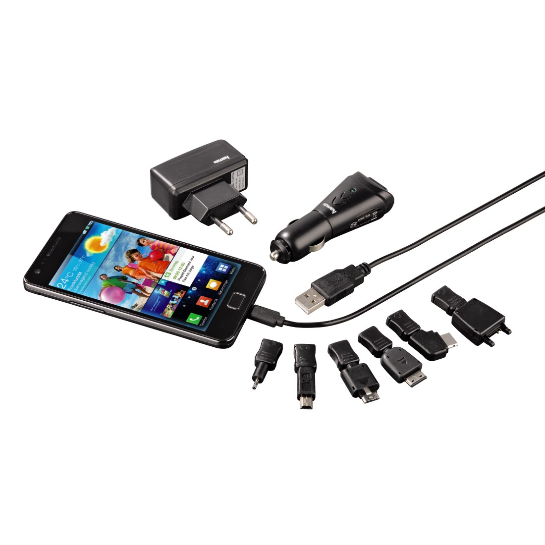 Hama 00017884 power adapter/inverter Auto/Indoor Black – image 2