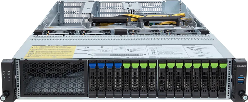 GIGABYTE R283-SF1-AAL1 Intel C741 LGA 4677 (Socket E) Rack (2U) Black, Steel – image 2