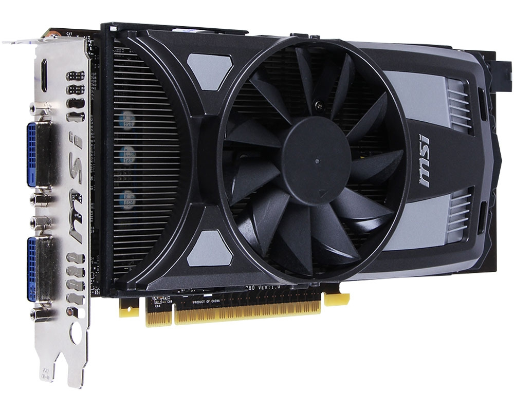 MSI GeForce GTX 650 1GB Power Edition NVIDIA GDDR5