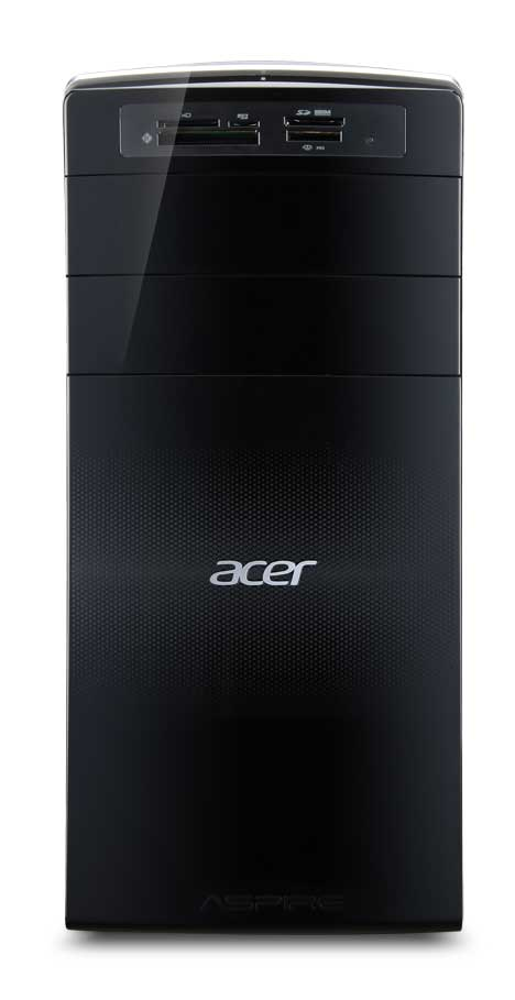 Acer Aspire 985 Intel® Core™ i7 i7-3770 6 GB DDR3-SDRAM 1 TB NVIDIA® GeForce® GT 620 Windows 8 Tower PC Black image 1