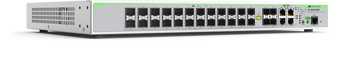 Allied Telesis AT-9000/28SP-E-50 network switch Managed L2 Gigabit Ethernet (10/100/1000) Grey