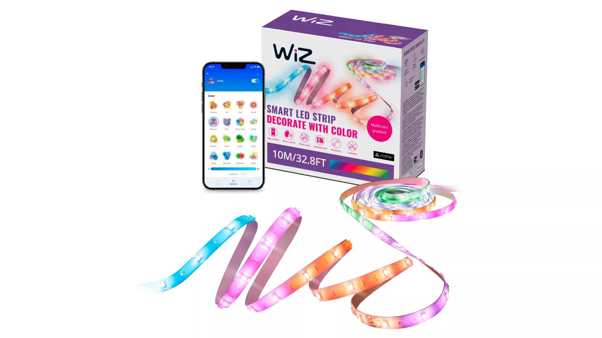 WiZ 046677605582 smart lighting Wi-Fi/Bluetooth – image 2