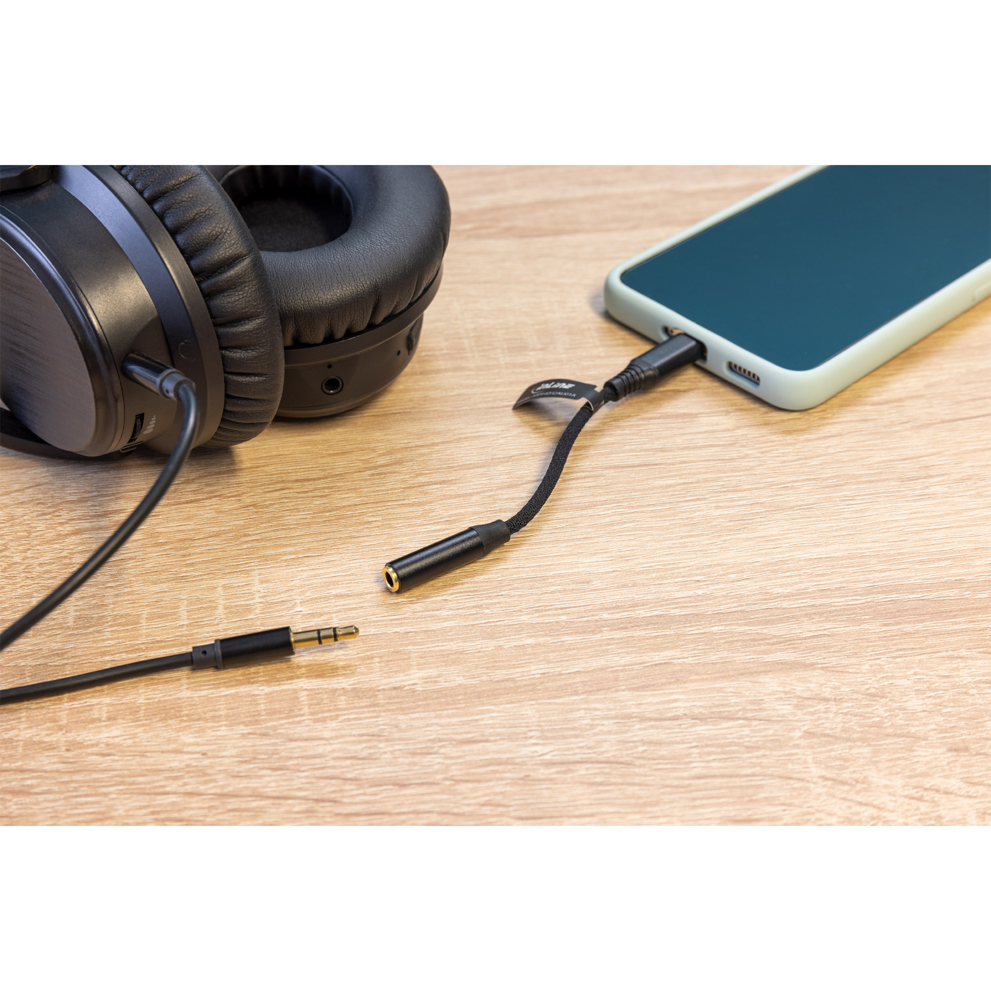 InLine USB-C audio adapter cable, USB-C to – image 2