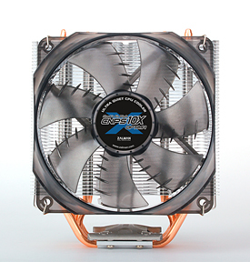 Zalman CNPS10X Optima Processor Cooler 12 cm Aluminium, Copper, Grey image 4