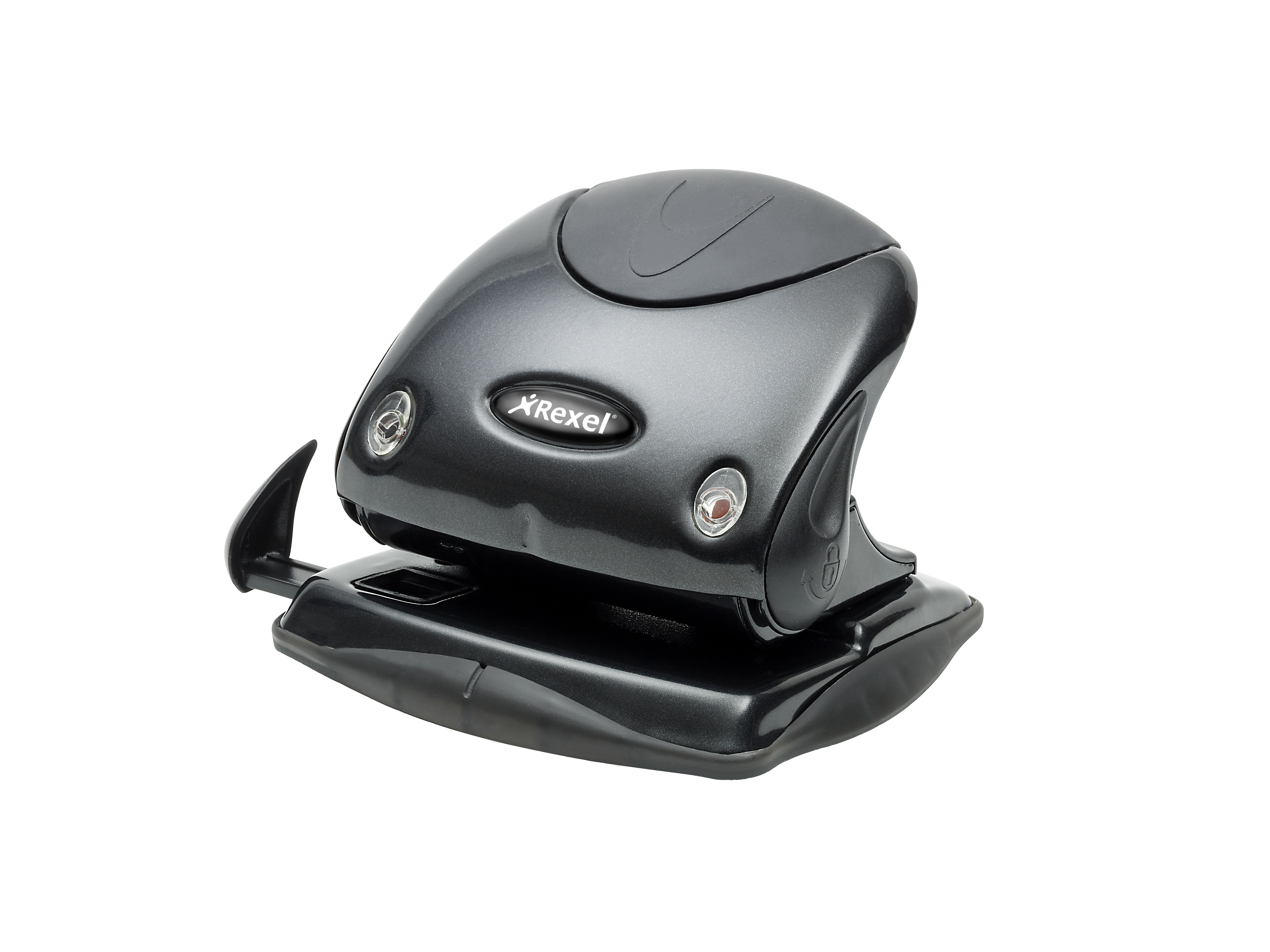 Rexel P225 ثقب 2، سعة 25 ورقة، أسود